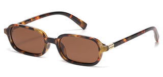 Classic Rectangular Thin Leg Sunglasses