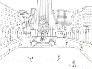 Color New York City Coloring Book