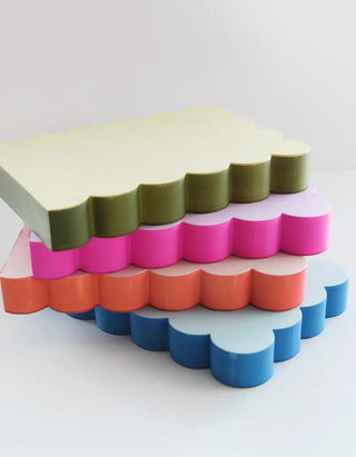 Peach + Persimmon Edge Notepad