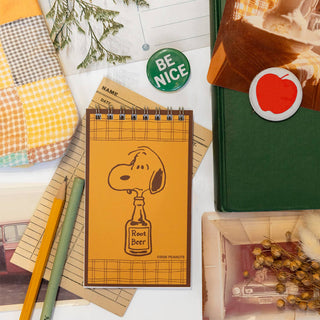 Snoopy Root Beer Mini Notebook