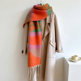Colorblock Unisex Scarf