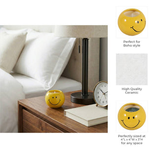 Smiley Face Scented Candle