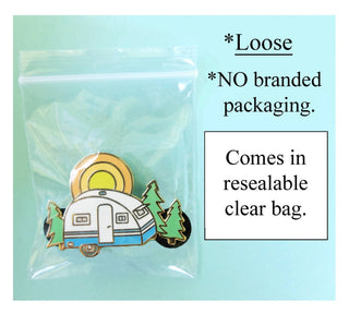 Happy Camper Enamel Pin
