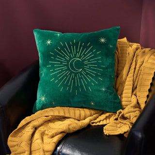 Moon And Stars Pillow
