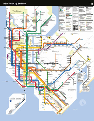 New York City Subway Mini - 100 Piece Mini Puzzle