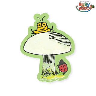 3P4 x Richard Scarry® - Goldbug Mushroom Sticker