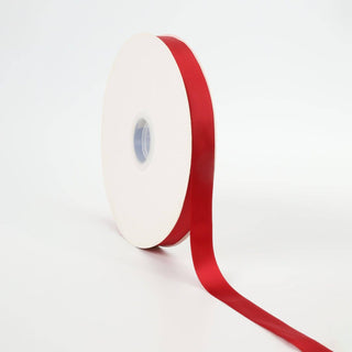 Red Double Face Satin Ribbon