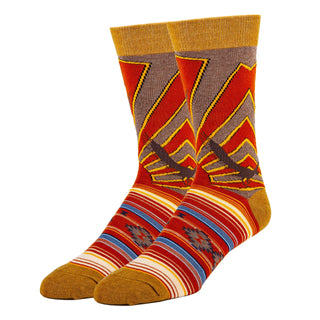 Sun Rays Crew Socks