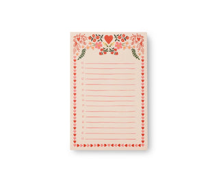 Juliet Valentine's Day Notepad