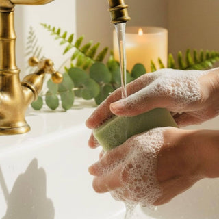 Aloe Vera Clover Handmade Soap Bar