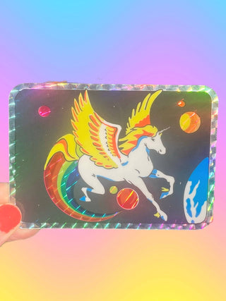 Pegasus Glitter Sticker