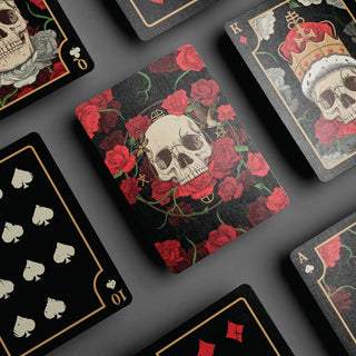 Skulls and Roses Standard Playing Card Deck