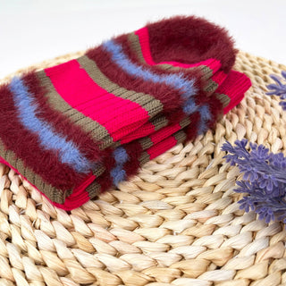 Retro Striped Pattern Socks