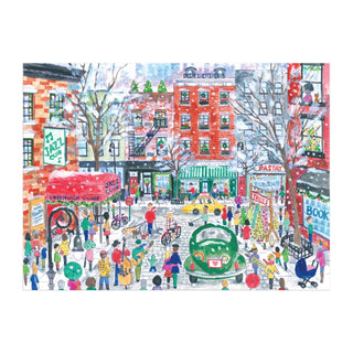 Christmas in Greenwich Village 1000 Piece Puzzle