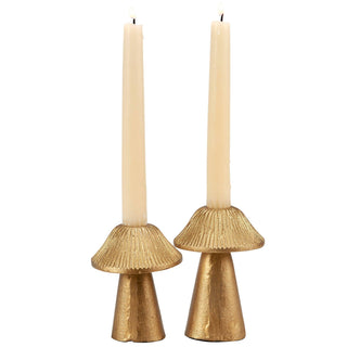 Mushroom Candle Holders Set