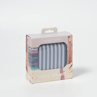 Olive Stripe Portable Travel Speaker