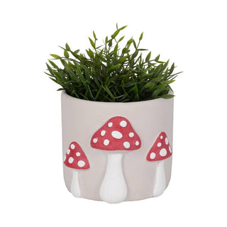Amanita Mushroom Planter