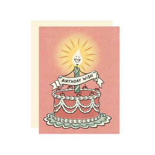 Birthday Wish Candle Greeting Card
