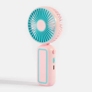 Round Handheld Rechargeable Fan