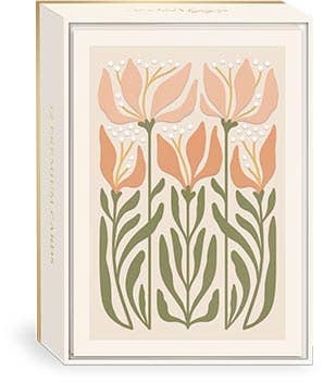 Flower Market Lily Note Card Set