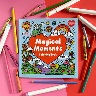 Coloring Book - Magical Moments Whimsical Stress Relief