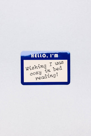 Booked and Busy Jumbo Sticker Set