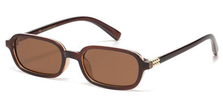 Classic Rectangular Thin Leg Sunglasses