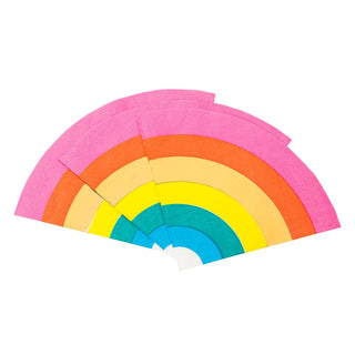 Rainbow Shaped Paper Napkins