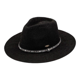 Multi-Colored Thread with Beaded Panama Hat