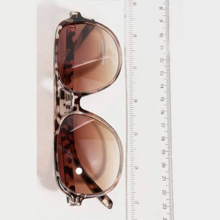 Retro Gradient Pilot Style Sunglasses