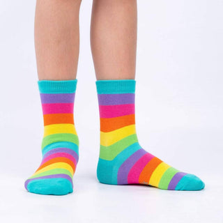 Space Cats Youth Crew Socks
