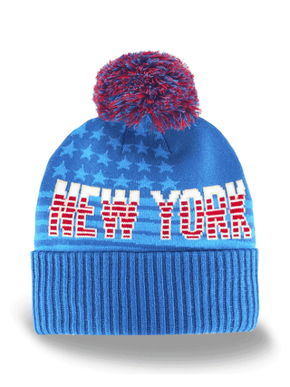 New York Knit Pom Beanie