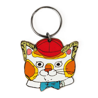 Huck Cat Enamel Keychain 3P4 x Richard Scarry®