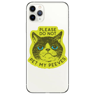 Pet Peeves Cat Sticker