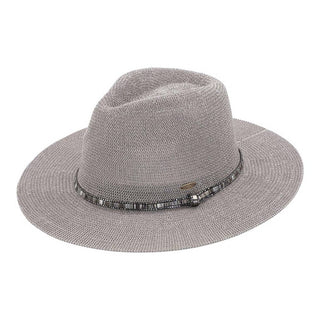 Multi-Colored Thread with Beaded Panama Hat