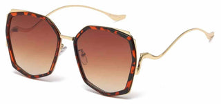 Metallic Frame Sunglasses