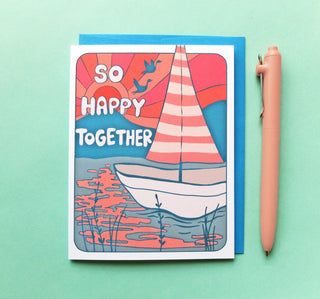 So Happy Together Greeting Card