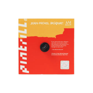 Jean-Michel Basquiat Crowned T-Rex Enamel Pin