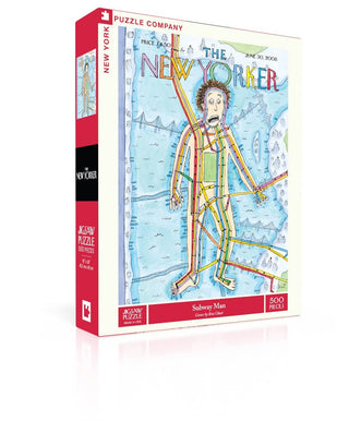 Subway Man - 500 Piece Jigsaw Puzzle