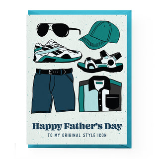 Dad Style Father's Day Greeting Card