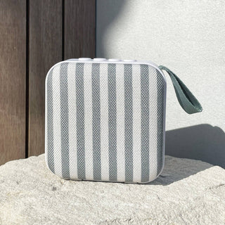 Olive Stripe Portable Travel Speaker