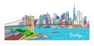 Brooklyn Skyline Magnet