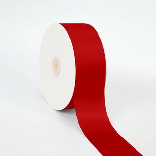 Red Double Face Satin Ribbon