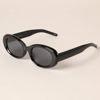Women's Rounded  Bold Frame Tinted Sunglasses