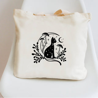 Celestial Cat Tote Bag