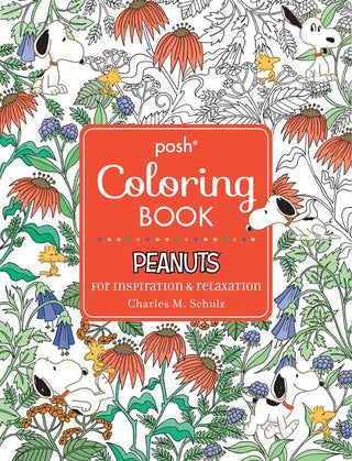 Peanuts for Inspiration & Relaxation by Charles M. Schulz Coloring Book