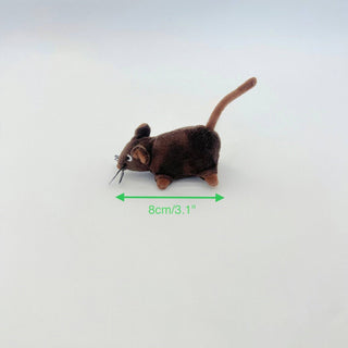 Brown Mouse Cat Toy