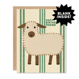 Birthday Sheep Greeting Card