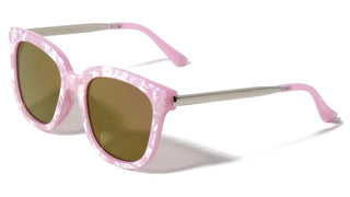 Retro Flat Lens Sunglasses