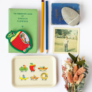 Busy Town Vintage Tray